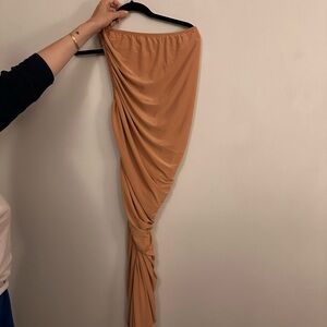 Nude Norma Kamali Diana Dress (midi length) medium